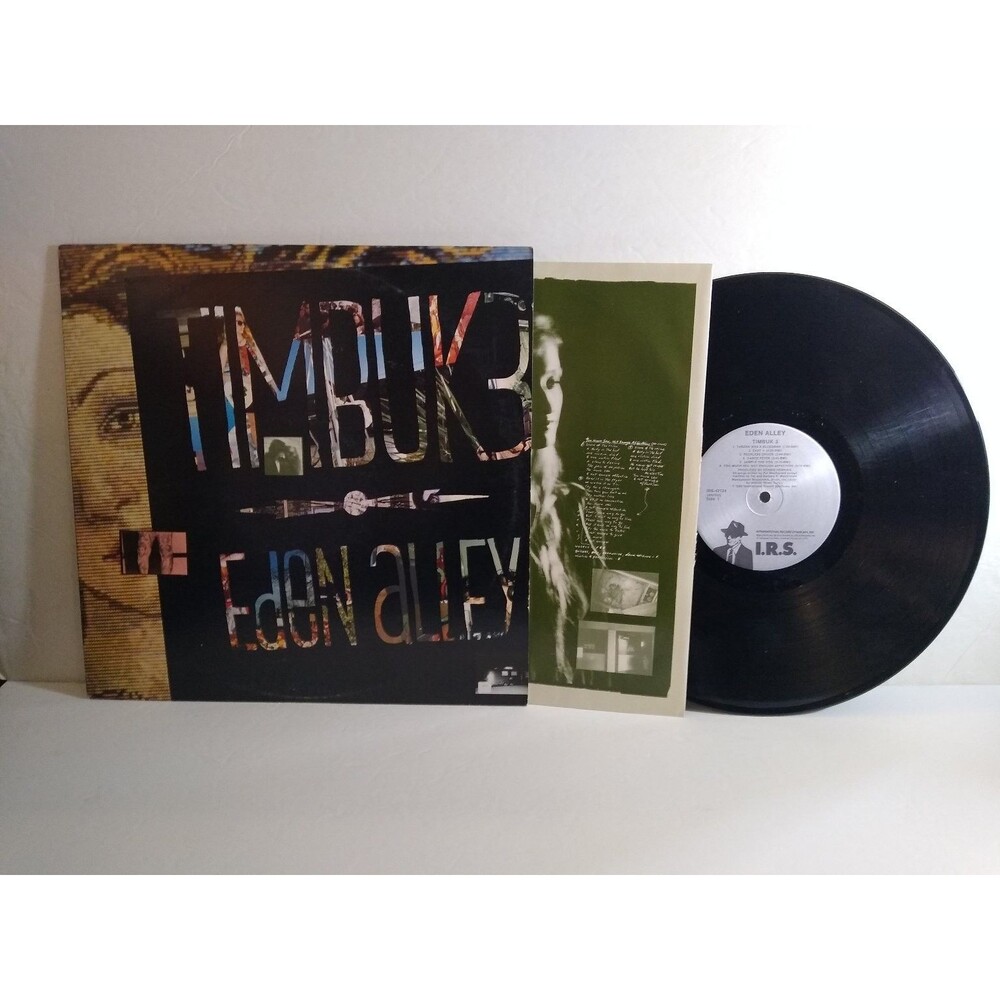Timbuk 3 - Eden Alley LP Record 1988 IRS Records New Wave 33 RPM Promo Stamped